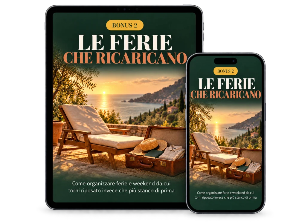 Bonus 2: Le Ferie che Ricaricano, su tablet e telefono